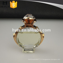 100 ml de bouteille de parfum moyen-orient en or vide